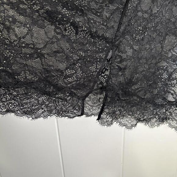 Victoria’s Secret Floral Lace Cutout Lace Slip Gown Lingerie Women's Medium - Picture 6 of 7